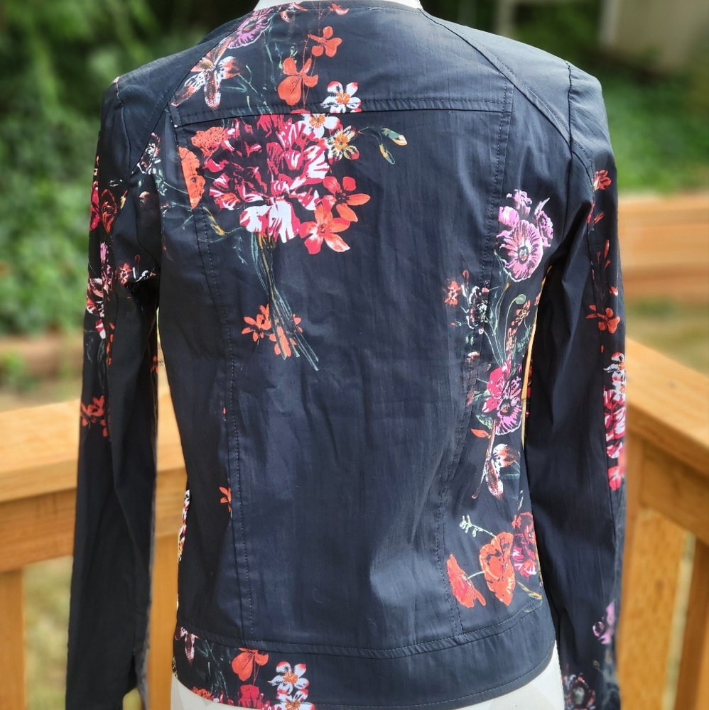 Shay & Coco Floral Moto Jacket - Picture 2 of 7